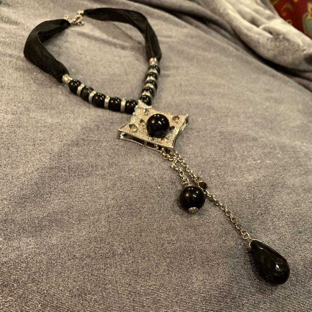 🆕🔥Black Necklace Jewel